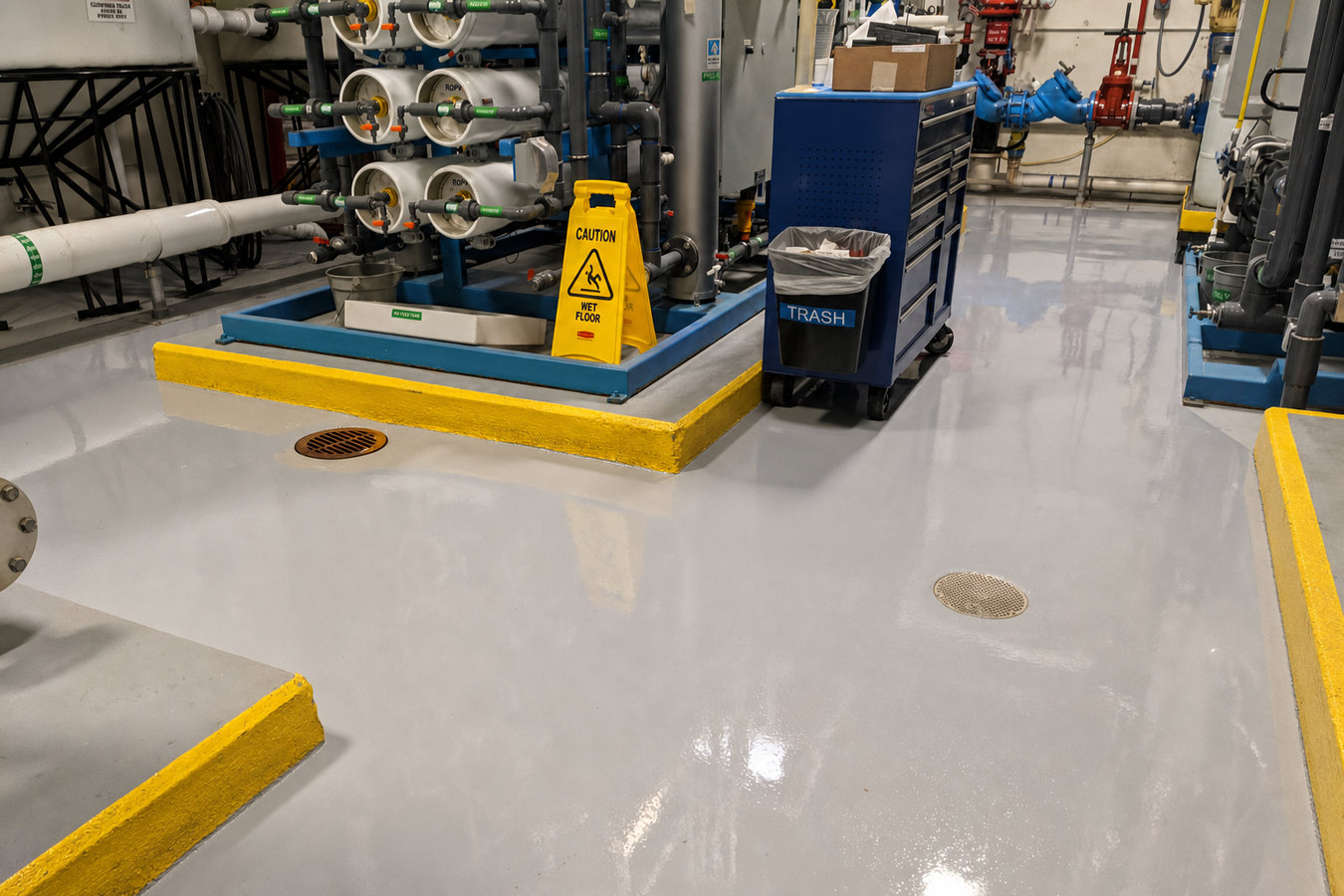 Commercial & Industrial Epoxy Floor Coatings